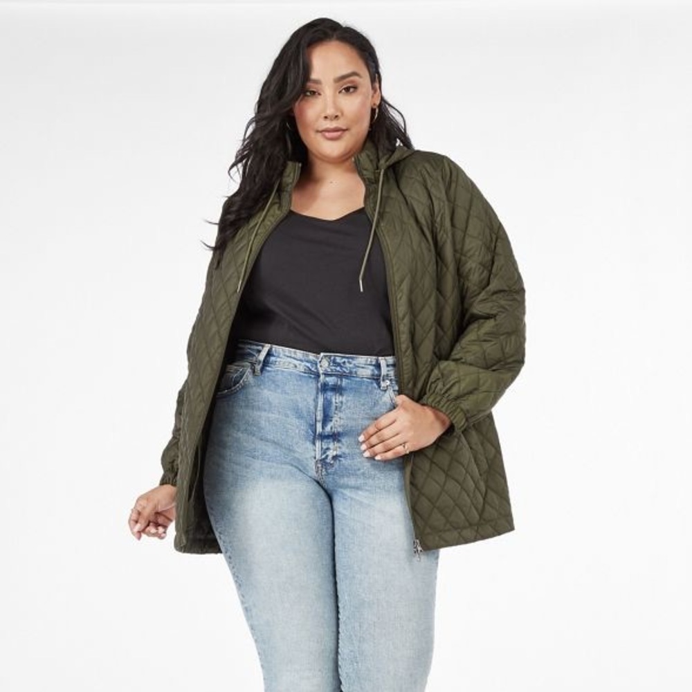 Olive Puffer Jacket